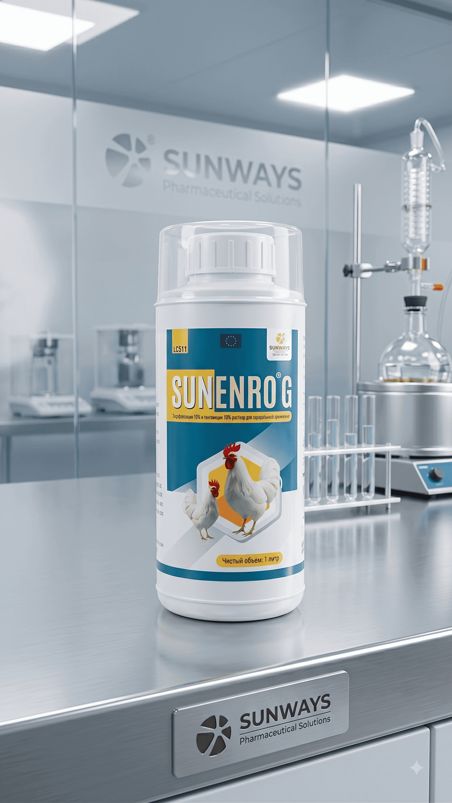 Sunenro G 1 л (Энрофлоксацин + Гентамицин)