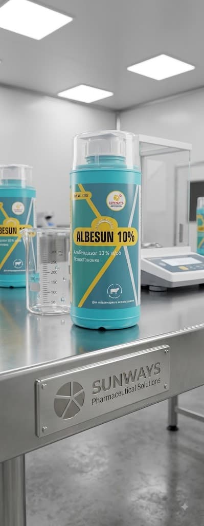 Albesun 10% 1 л (Альбендазол 100 мг/мл)